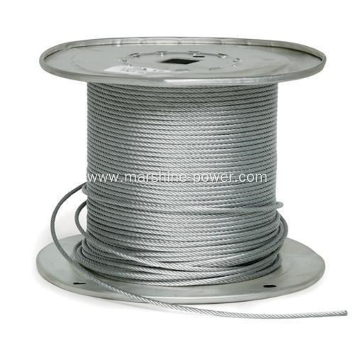 Galvanized Steel Anti Twist Braid Rope